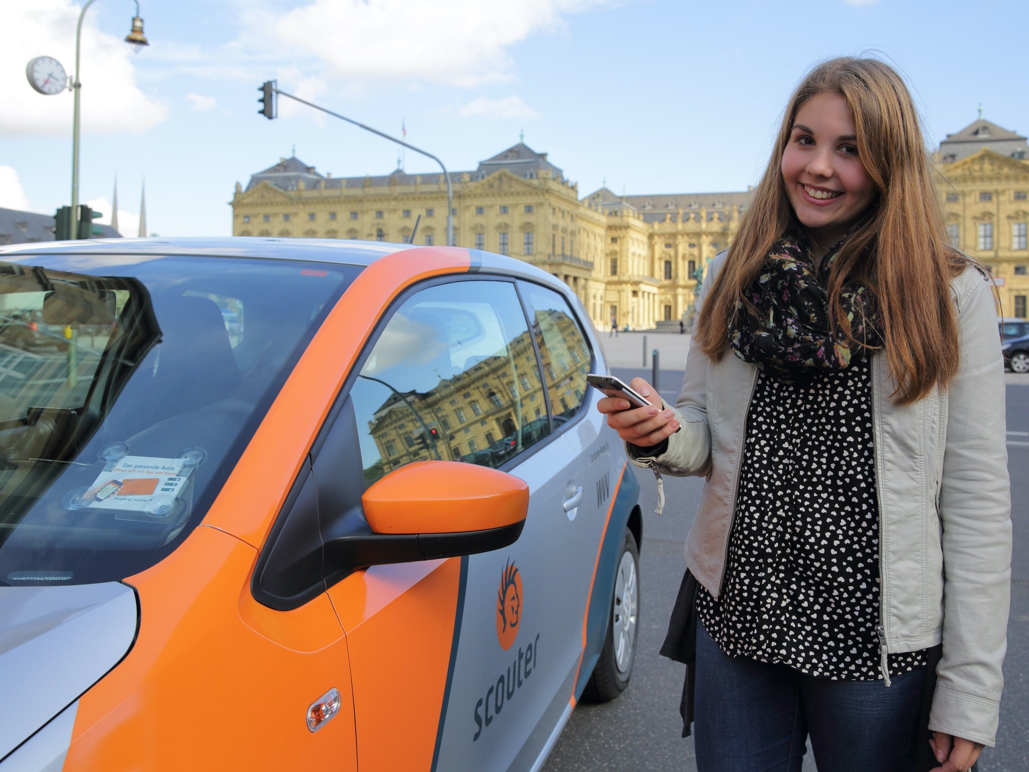 Carsharing funktioniert in Würzburg ganz einfach! Foto: Stadt Würzburg