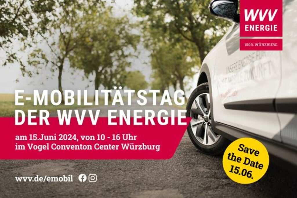 Einladung zum 8. E-Mobilitätstag der WVV