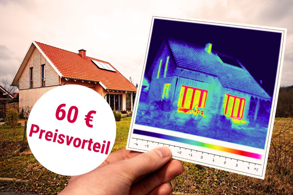 60€ Preisvorteil Gebäudethermografie