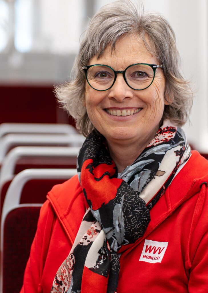 Mitarbeiterin der WVV Kornelia Hock