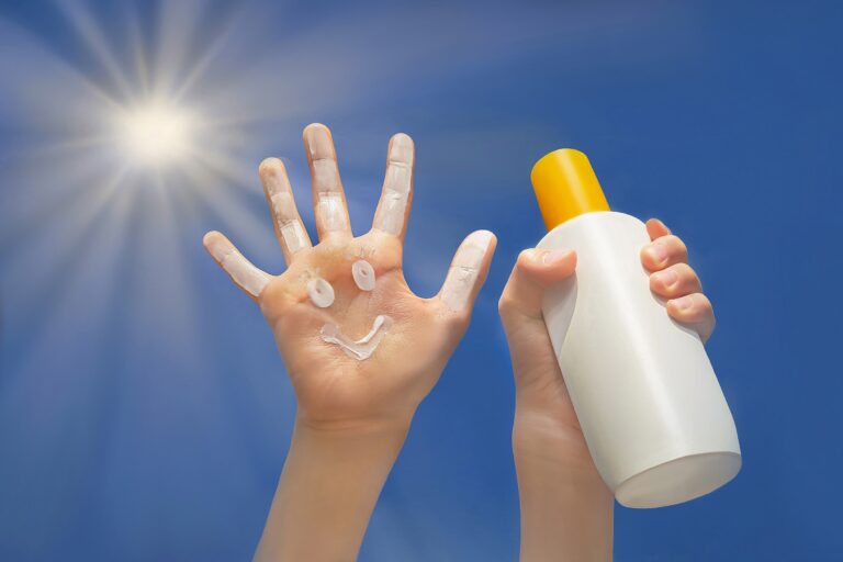 Sonne und Sonnencreme