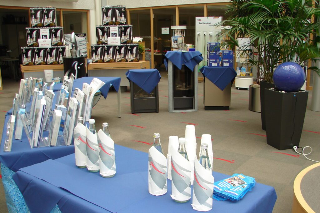 Weltwassertag-Aktion im ehemaligen WVV Kundenzentrum im Jahr 2007